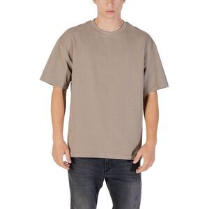 Gianni Lupo Beige Cotton Men's T-Shirt